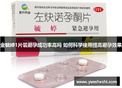 金毓婷1片装避孕成功率高吗 如何科学使用提高避孕效果